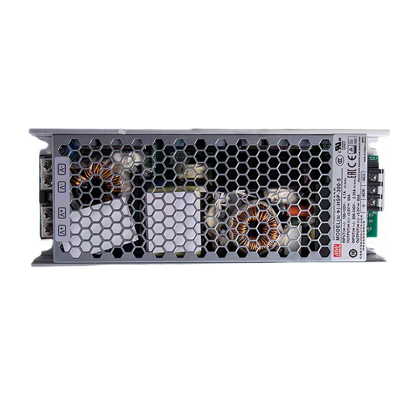 明纬HSP-300-5带PFC显示屏电源