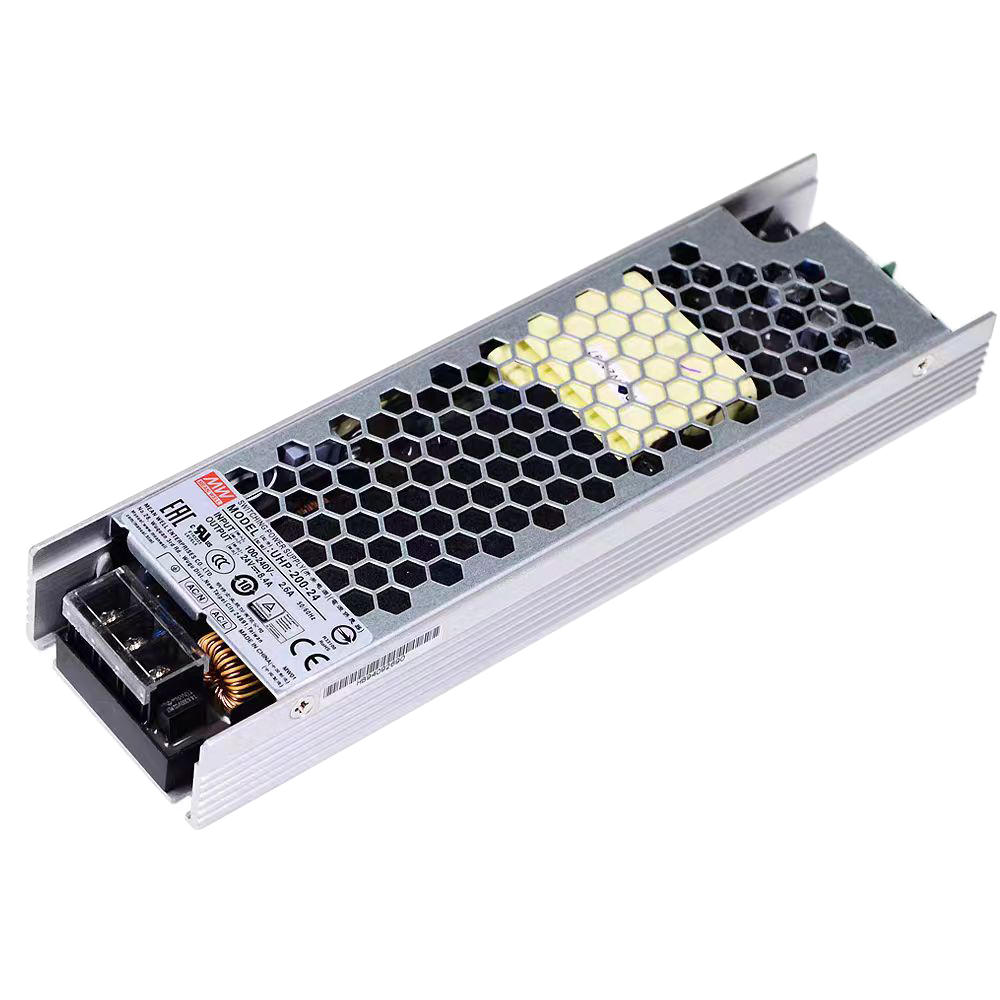 明纬电源UHP-200-24超薄型PFC显示屏电源