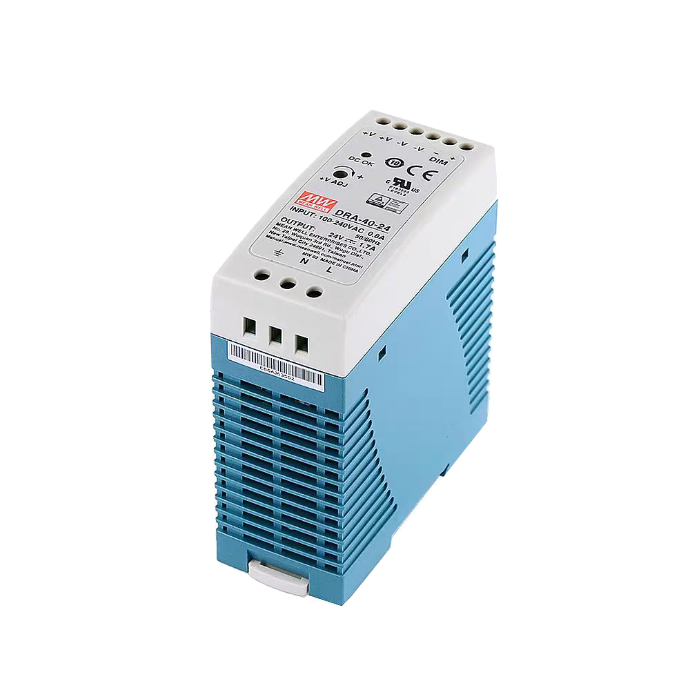 DRA-40-24明纬导轨电源