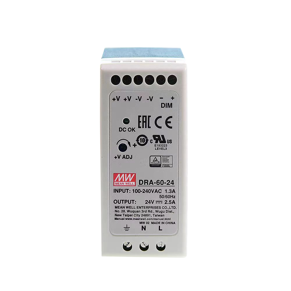 DRA-60-24明纬导轨电源