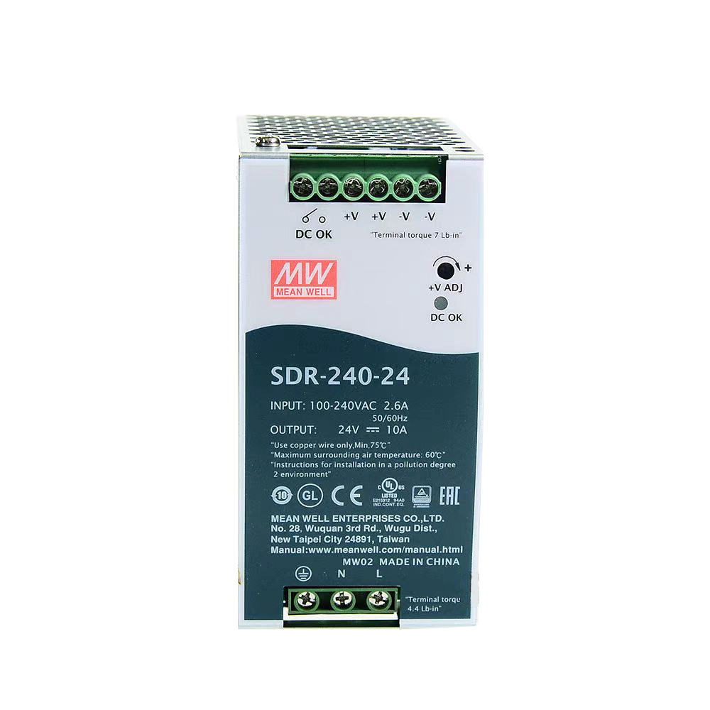 SDR-240系列导轨型PFC电源