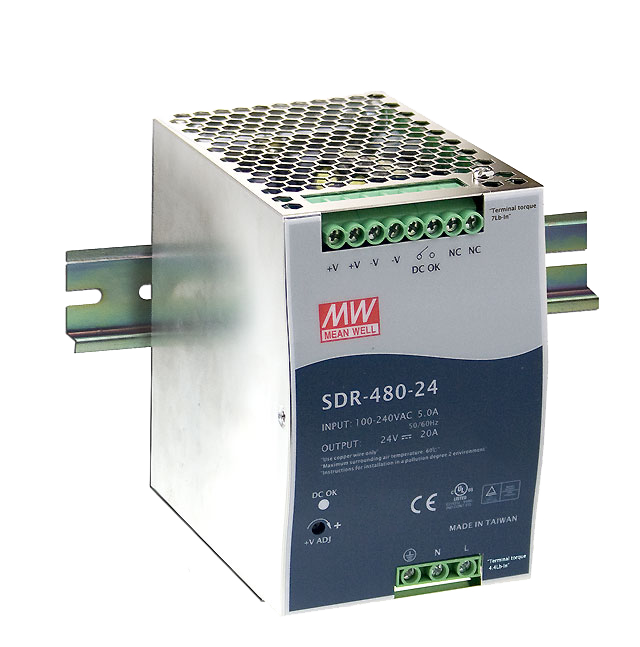 SDR-480系列导轨型PFC电源