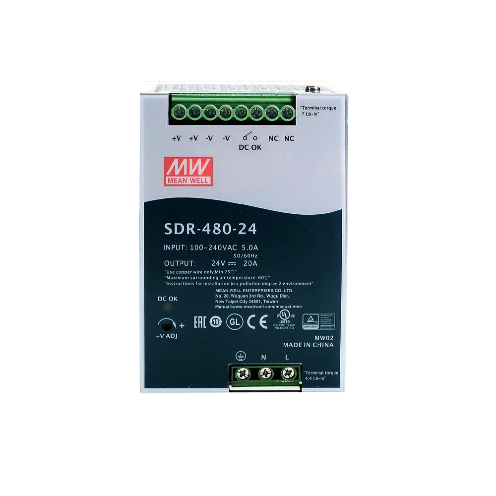 SDR-480系列导轨型PFC电源