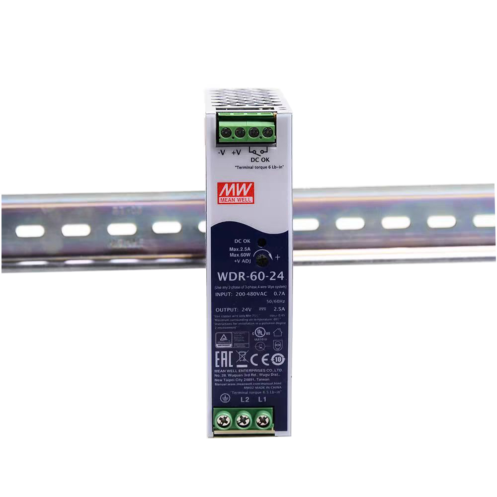 明纬WDR-60-24轨道电源