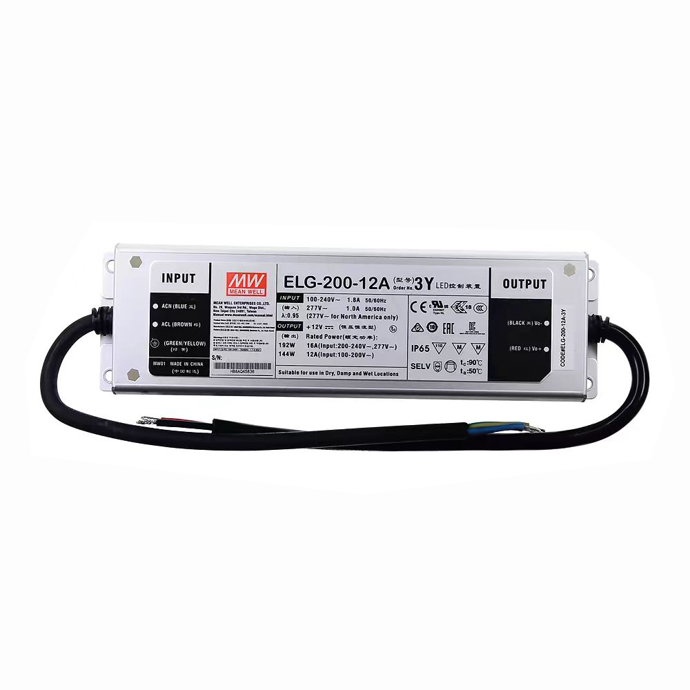 明纬LED驱动器ELG-200系列