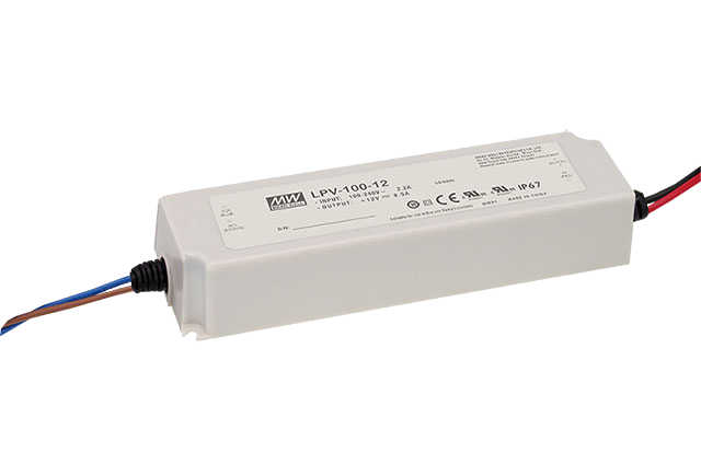 明纬LPV-100系列100W单组输出开关电源