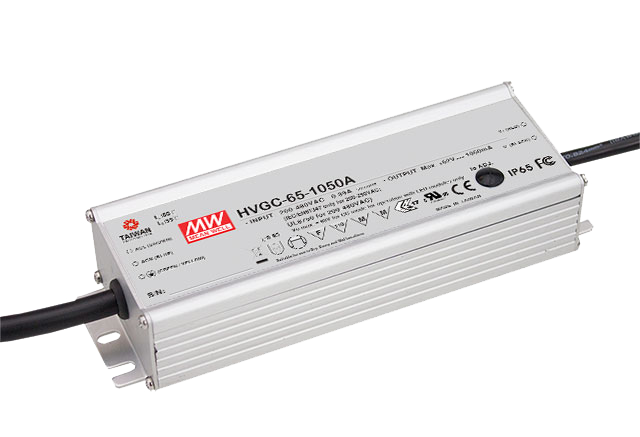 明纬HVGC-65系列65W恒流型LED驱动器