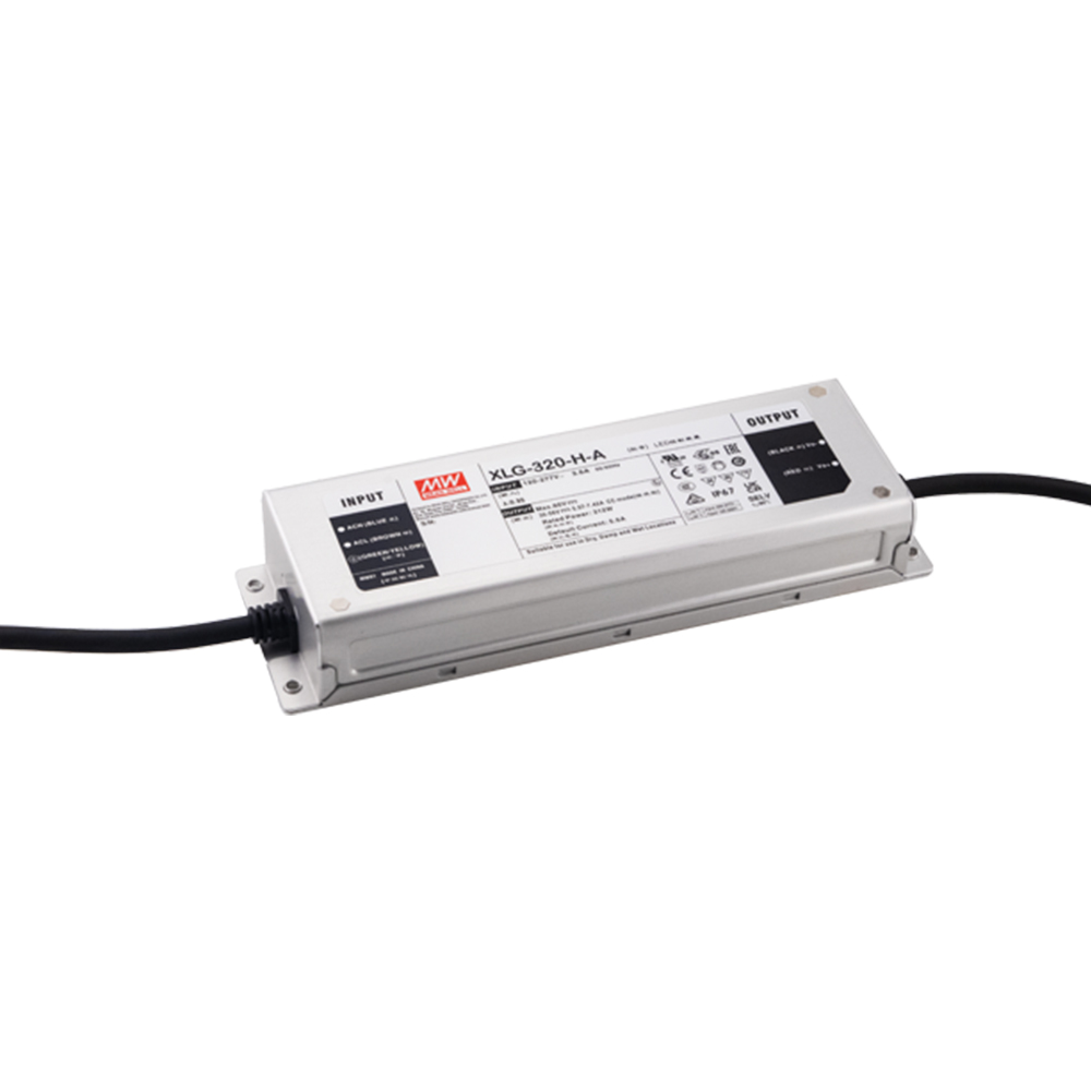 明纬XLG-320系列320W恒压LED驱动器