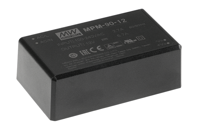 台湾明纬MPM-90系列PCB安装电源模块