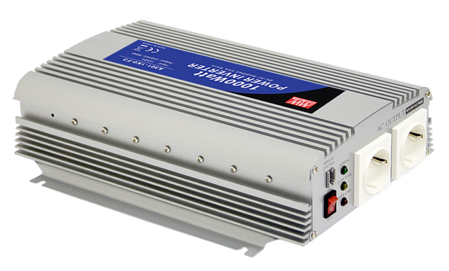台湾明纬1000W修正正弦波DC-AC逆变器A301-1K0-B2