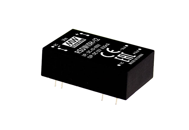 明纬电源RSDW10单组RDDW10双组10W DIP封装可信赖DC-DC转换器