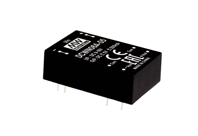 明纬电源SCWN06系列单组DCWN06系列双组6W DIP封装DC-DC稳压转换器