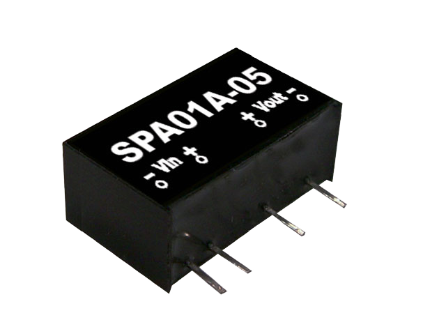 明纬电源SPA01系列1W DC-DC稳压单组输出变换器