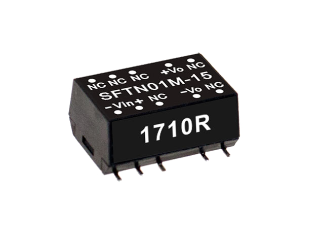 明纬电源SFTN01系列1W SMD封装DC-DC非稳压转换器